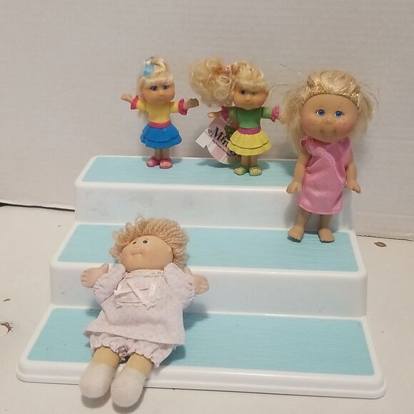 Vintage Cabbage Patch Kids Lot Mini Vintage Doll Figurines from the  197… - Picture 1 of 17